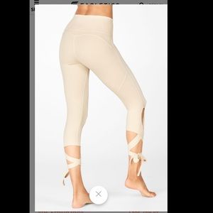 FABLETICS High-Waisted PureLuxe Tie-Up leggings